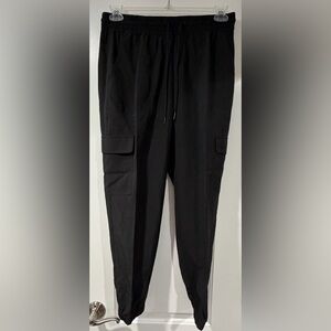 Women’s Black Cargo Jogger Pants